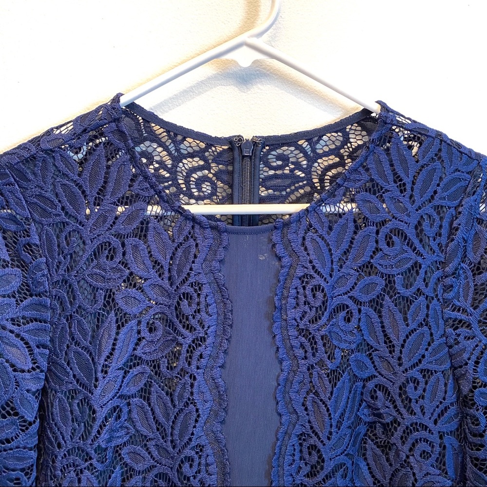 Laundry by Shelli Segal All Over Lace Mini Dress - Picture 3 of 7